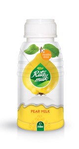 250ml PP bottle Pear Milk Private Label